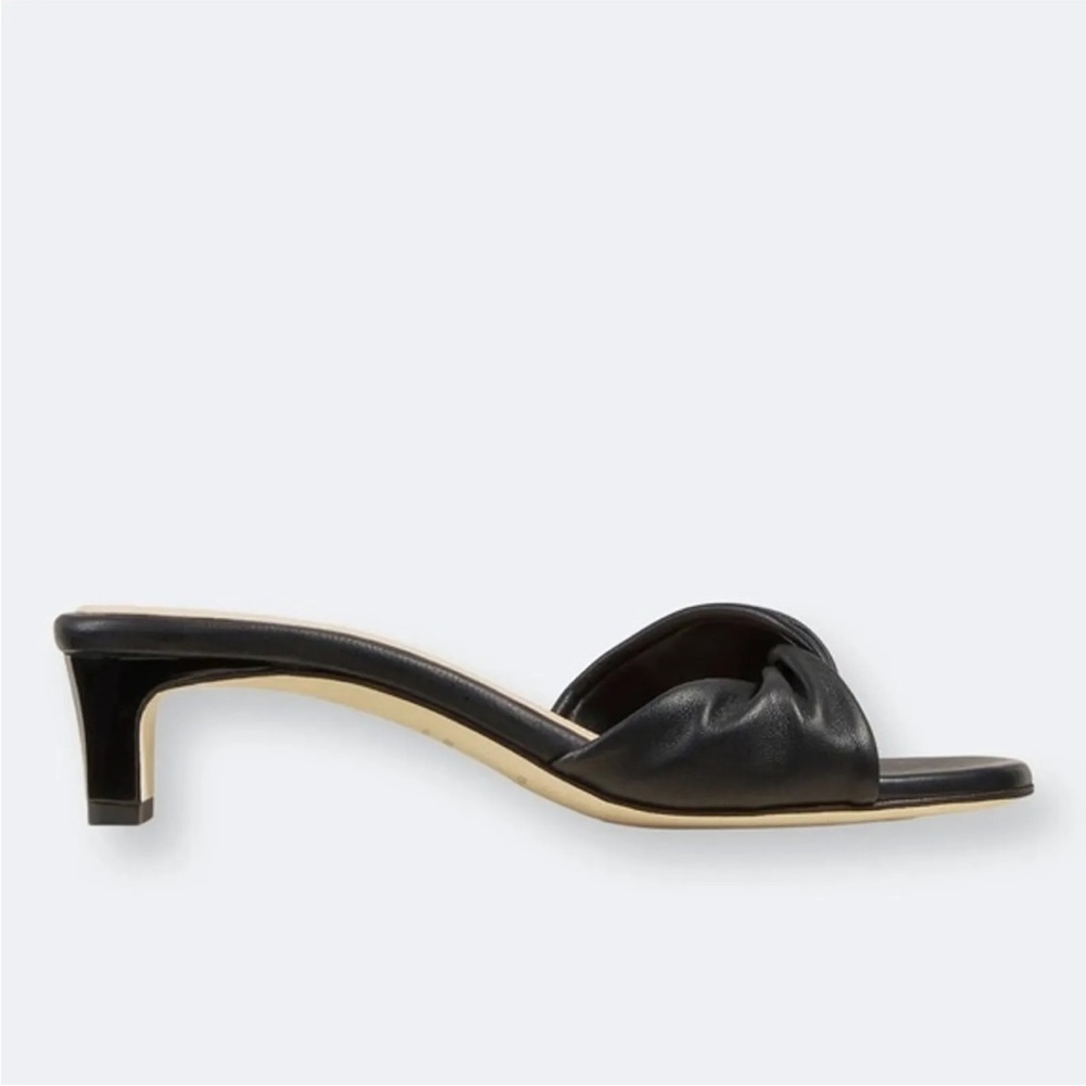 Dear Frances Twisted Leather Mule - Picture 1 of 10